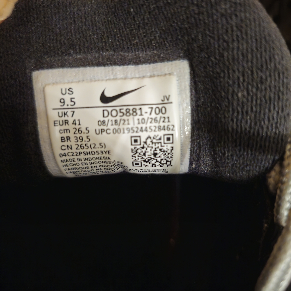 Nike Air Max 97 Gold and Black Sneakers - Picture 8 of 8
